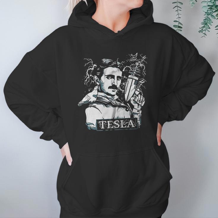 Nikola Tesla Funny Hoodie Gifts for Women