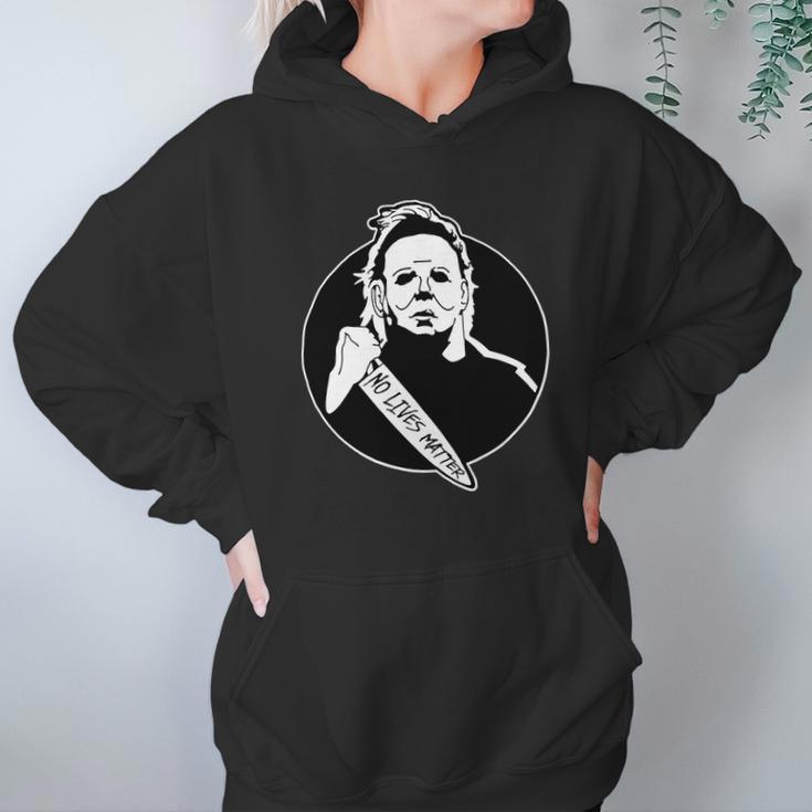 No Lives Matter Scary Halloween Hoodie Gifts for Women