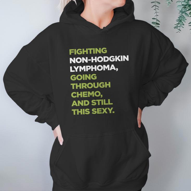 Non-Hodgkin Lymphoma T-Shirt With Inspirational Chemo Quote Hoodie Gifts for Women