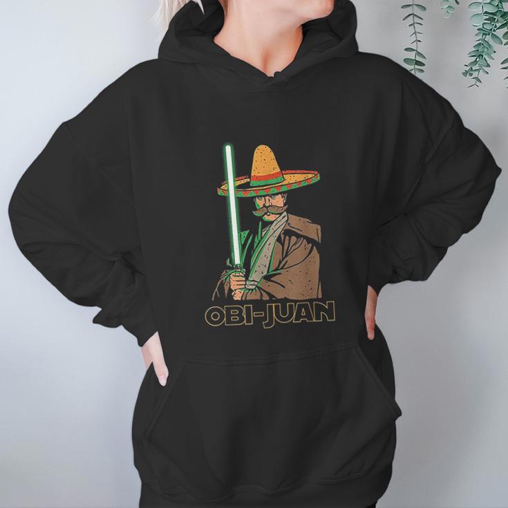 Obi Juan Funny Cinco De Mayo Mexican Movie Nerd Lover Hoodie Gifts for Women