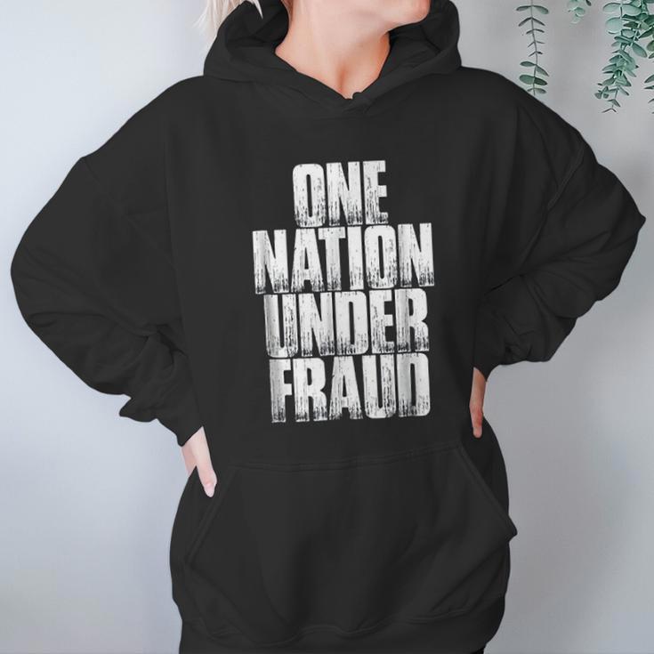 One Nation Under Fraud Hoodie Gifts for Women