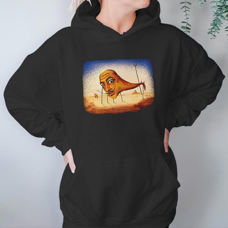 Original Drawing With Frame Salvador Dali Hoodie Gifts for Women