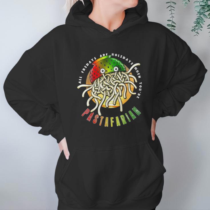 Pastafarian Flying Spaghetti Monster All Fridays Holidays Hoodie Gifts for Women