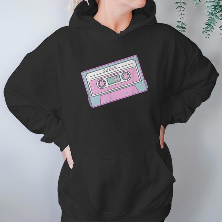 Pastel Goth Style Cartoon Tape Hoodie Gifts for Women