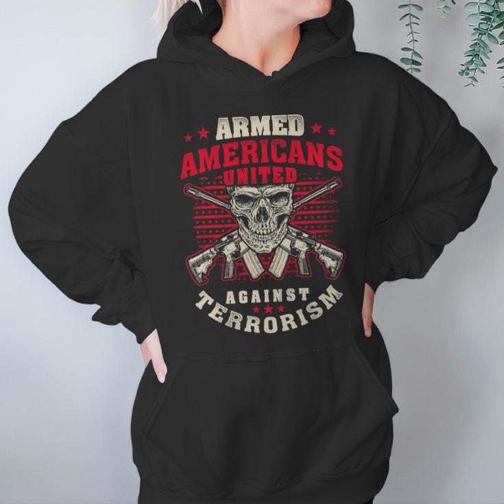 Patriot Against Terrorism GiftHoodie Gifts for Women