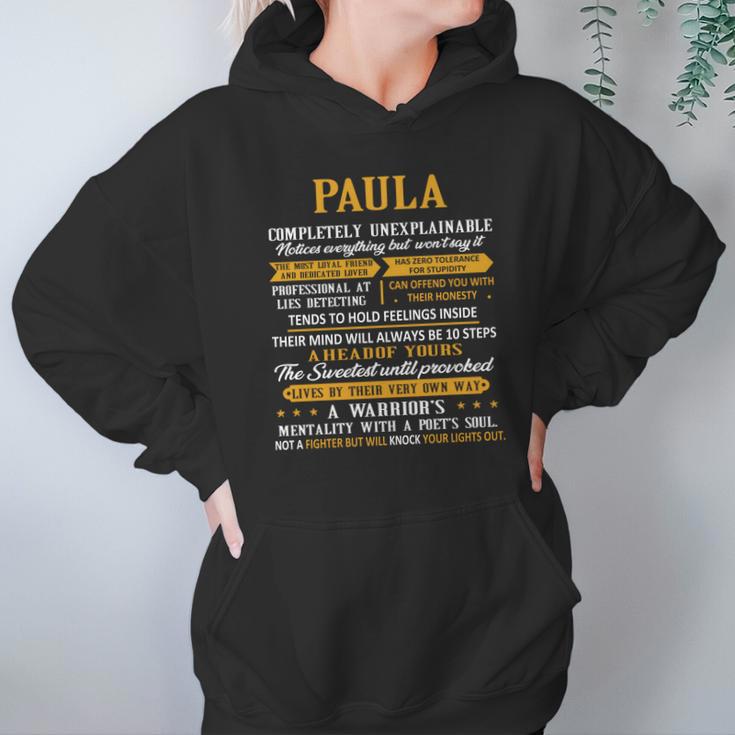 Paula Compeletely Unexplainable Hoodie Gifts for Women