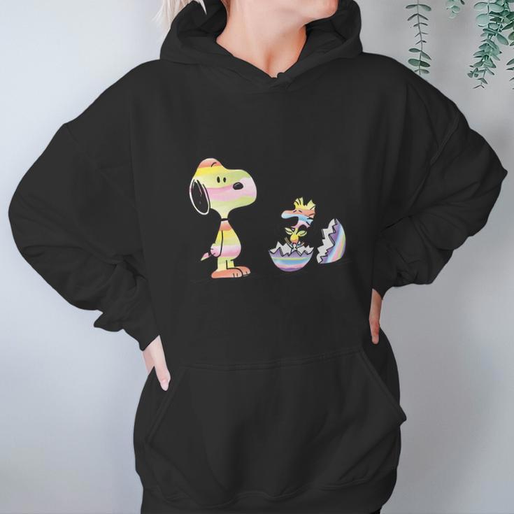 Peanuts Snoopy Woodstock Easter Egg Hoodie Gifts for Women