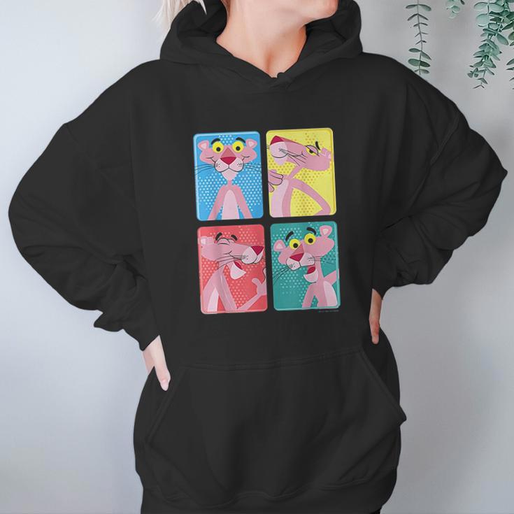 Pink Panther Colorful Portrait Hoodie Gifts for Women