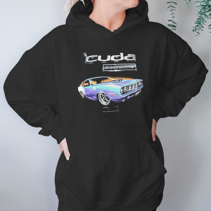 Plymouth Barracuda Cuda Hoodie Gifts for Women