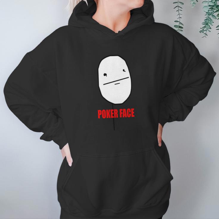 Poker Face Hoodie Gifts for Women