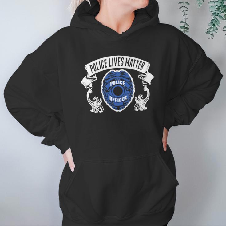 Police Lives Matter Police Officer Shirt Hoodie Gifts for Women