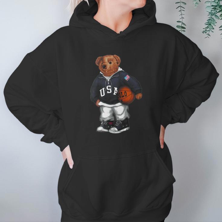 Polo Bear Stadium Hoodie Gifts for Women