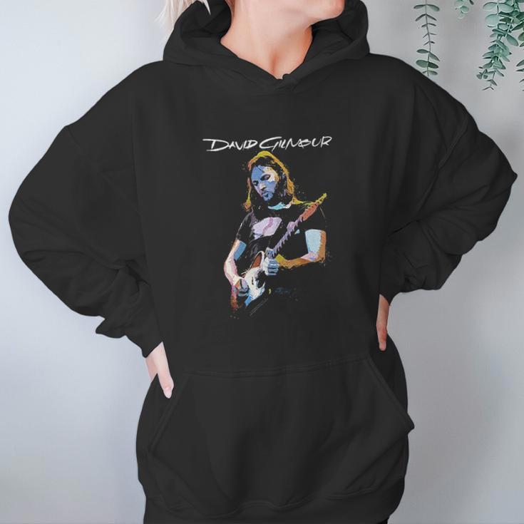 Popfunk David Gilmour Pink Floyd Guitar Hoodie Gifts for Women