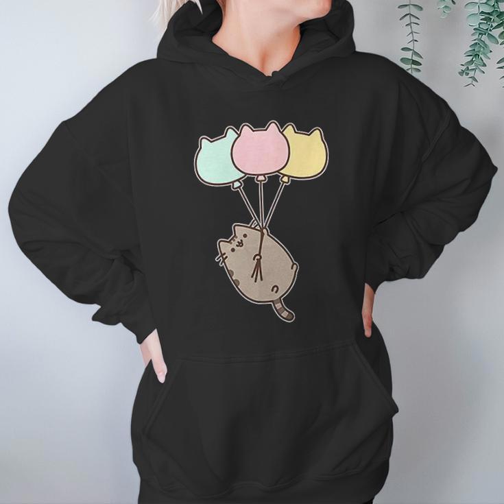 Pusheen The Cat Balloons Hoodie Gifts for Women