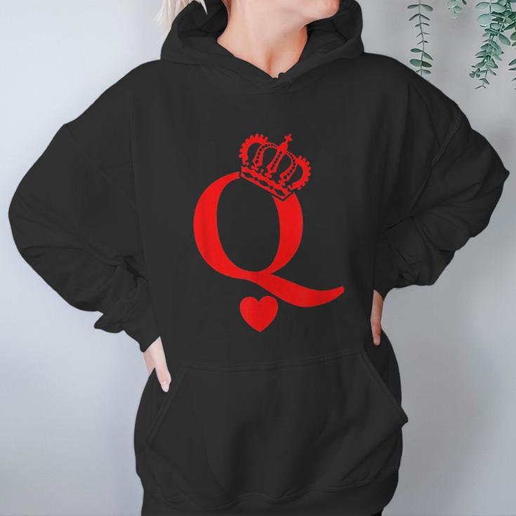 Queen Of Hearts King Of Hearts Hoodie Gifts for Women