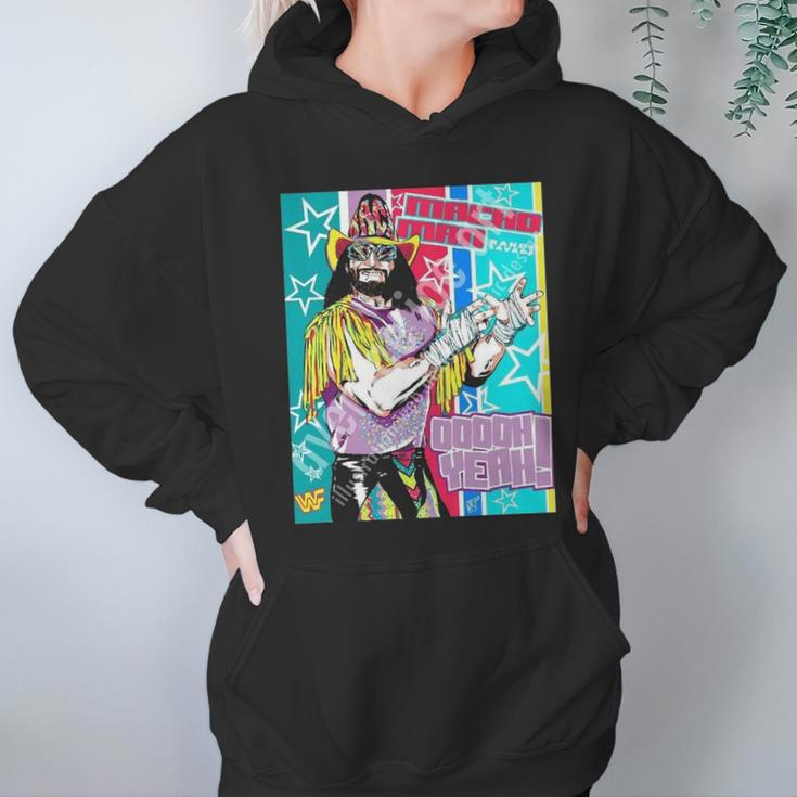 Randy Macho Man Savage Graphic Funny Hoodie Gifts for Women