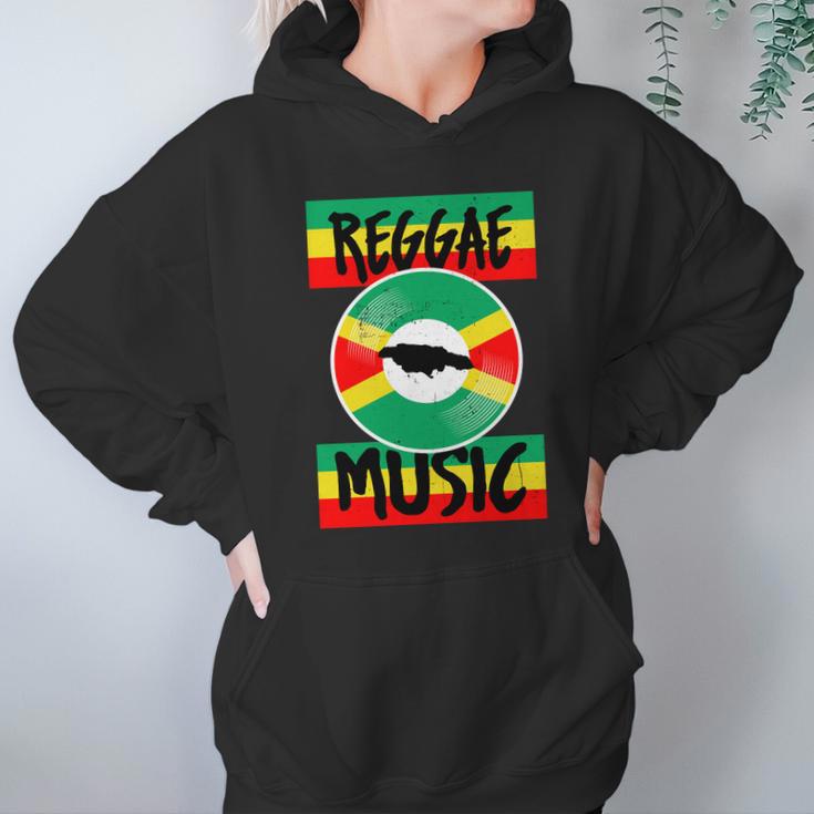 Reggae Music Jamaica Hoodie Gifts for Women