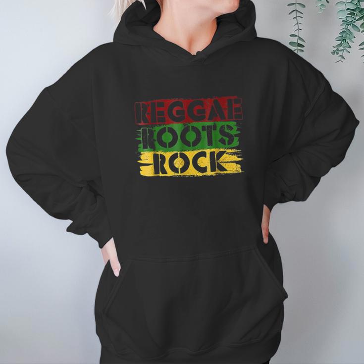 Reggae Roots Rock Jamaica Rastafari Hoodie Gifts for Women