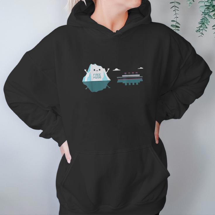 Retro Funny Titanic Cruise Ship Iceberg Hoodie Gifts for Women