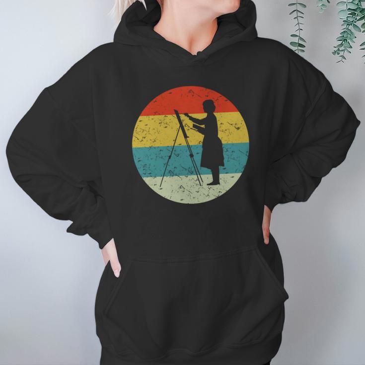 Retro Vintage Artist Hoodie Gifts for Women