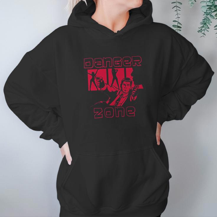 Ripple Junction Archer Danger Zone Archer With Gun Hoodie Gifts for Women