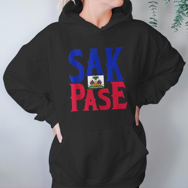 Sak Pase Art Cute Haitian Creole Pride Hoodie Gifts for Women