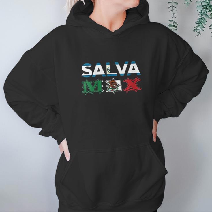 Salvadorian Mexican El Salvador Mexico Mujer Woman Pupusas Hoodie Gifts for Women