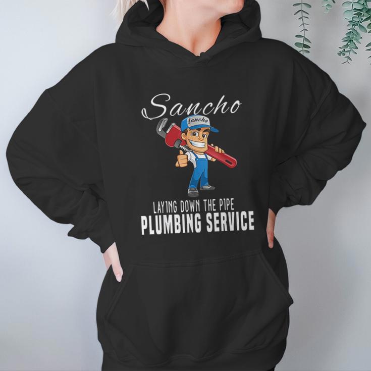 Sancho Plumbing Service Hoodie Gifts for Women