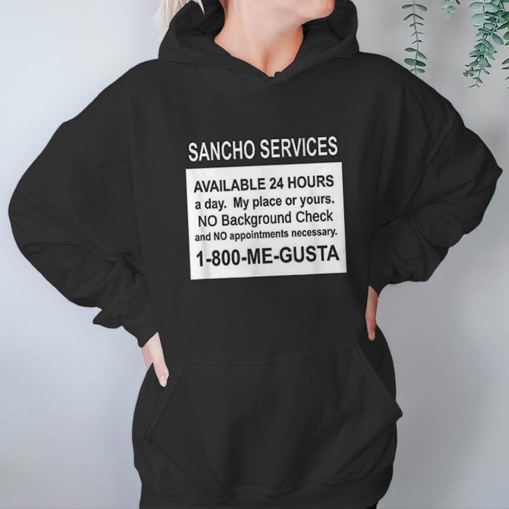 Sancho Services Hoodie Gifts for Women