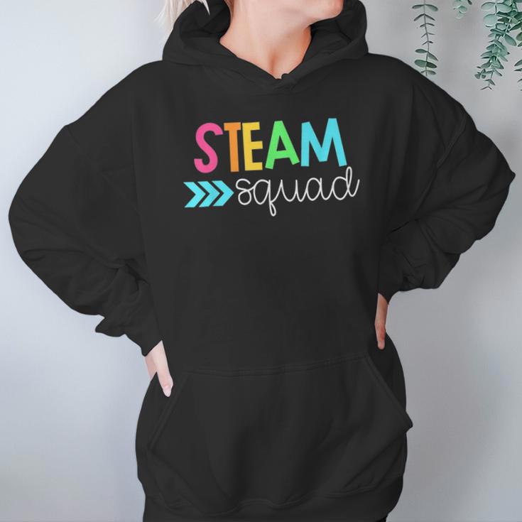 Science Tech Engineering Math Art S Steam Squad Hoodie Gifts for Women