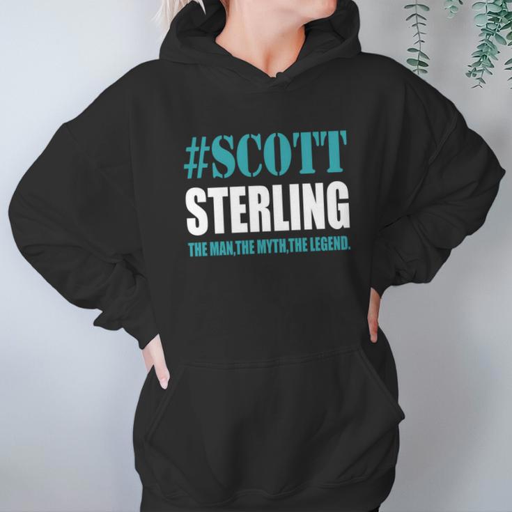 Scott Sterling The Man The Myth The Legend Hoodie Gifts for Women