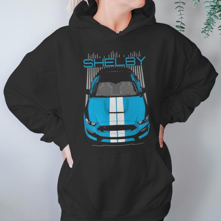 Shelby Gt350 Grabber Blue Hoodie Gifts for Women