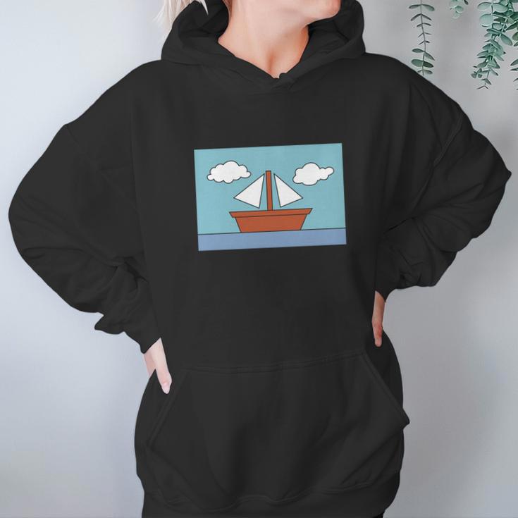 Simpsons Sailboat Painting Hoodie Gifts for Women