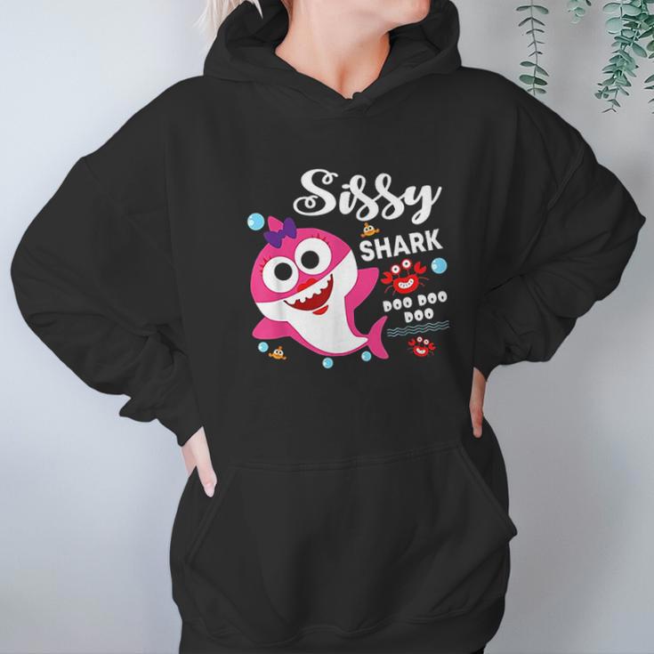 Sissy Shark Doo Doo Doo Matching Family Shark Hoodie Gifts for Women