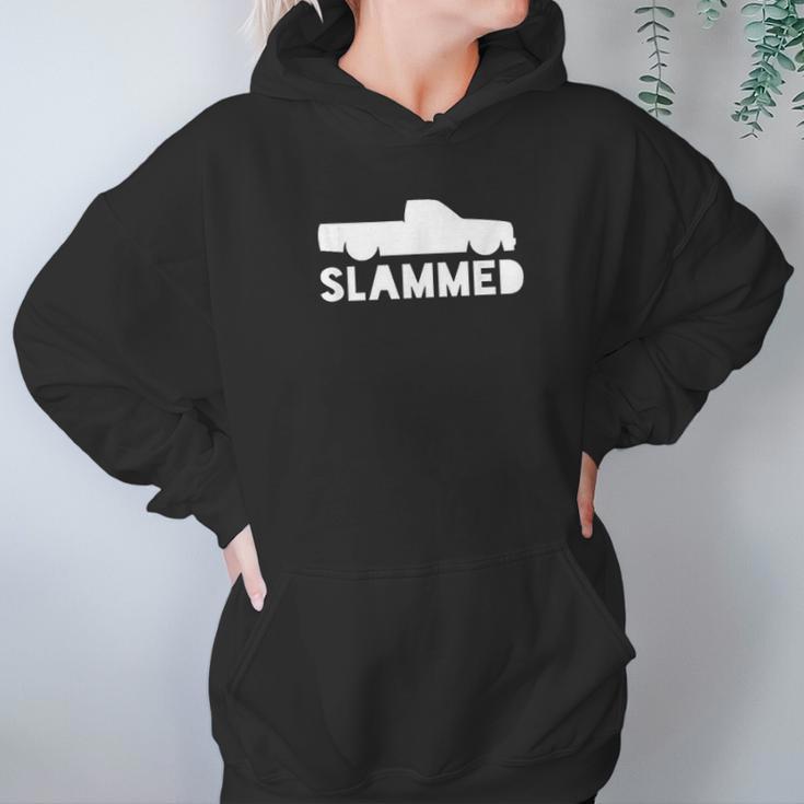 Slammed Lowrider Mini Truck Hoodie Gifts for Women