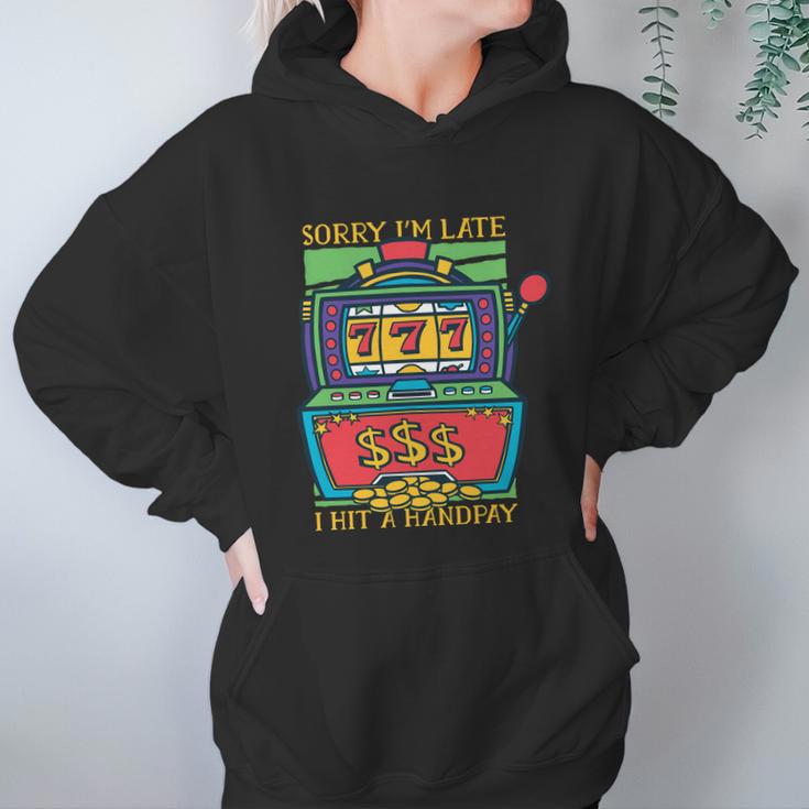 Slot Machine Handpay Hoodie Gifts for Women