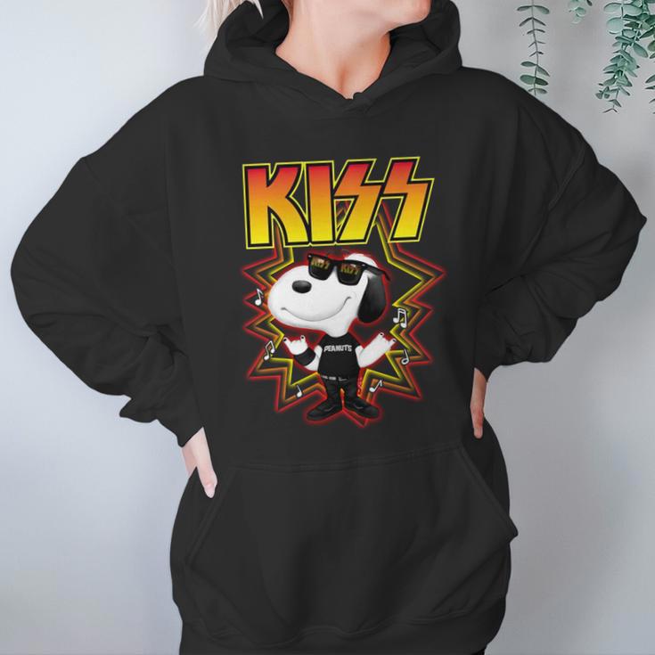 Snoopy Kiss Band Hoodie Gifts for Women