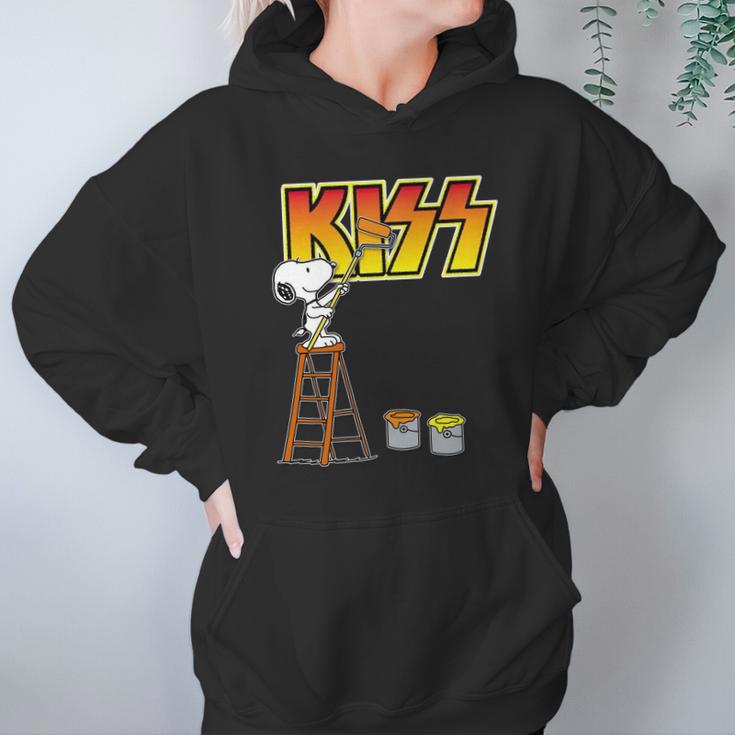 Snoopy Paint Kiss Hoodie Gifts for Women