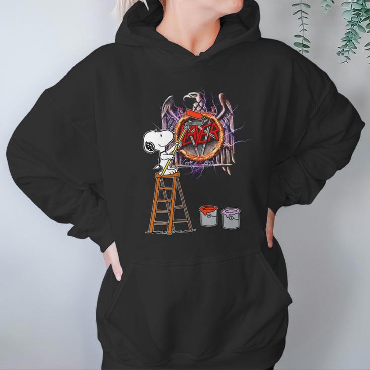 Snoopy Paint Slayer Hoodie Gifts for Women