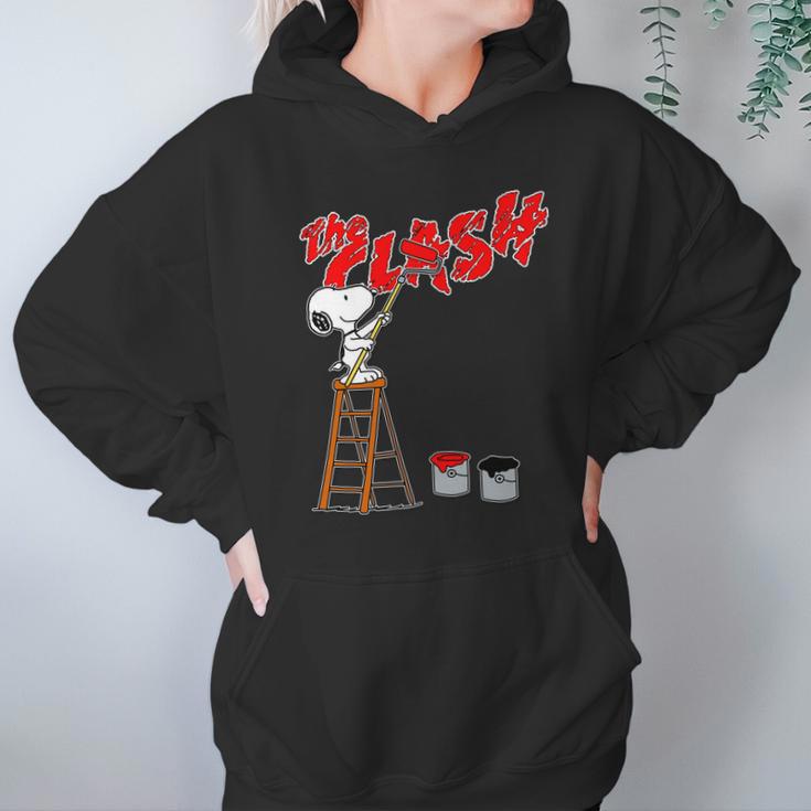 Snoopy Paints The Clash Hoodie Gifts for Women