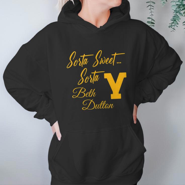 Sorta Beth Funny Gifts Ranch Stone Rip Vintage Hoodie Gifts for Women