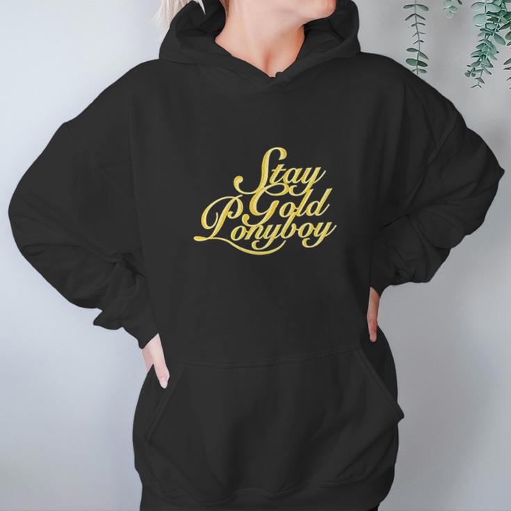 Stay Gold Ponyboy Graphic Hoodie Gifts for Women