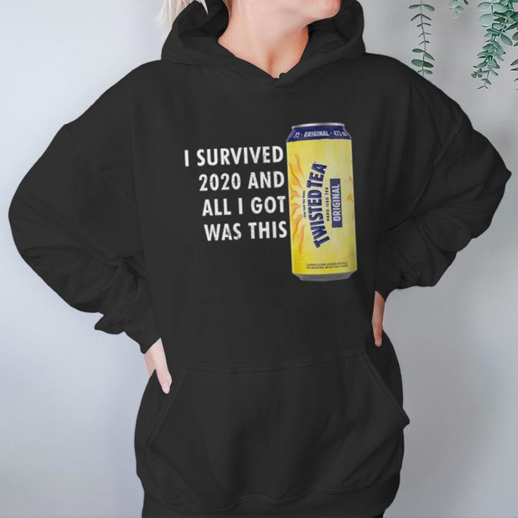 I Survived 2020 And All I Got Was This Twisted Tea Hoodie Gifts for Women