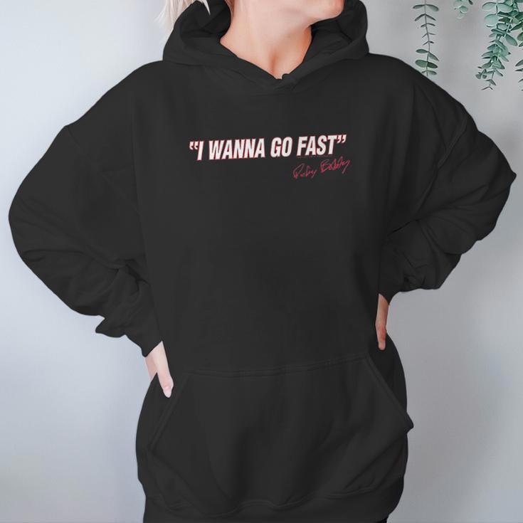 Talladega Nights I Wanna Go Fast Ricky Bobby Signature Hoodie Gifts for Women