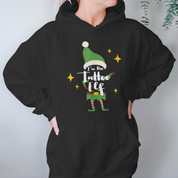 Im The Tattoo Elf Tattoo Or Artist Xmas Outfit Hoodie Gifts for Women