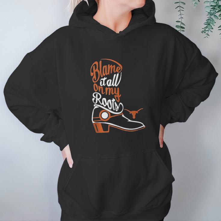 Texas Longhorns Living Roots Graphic Alumni Hoodie Gifts for Women