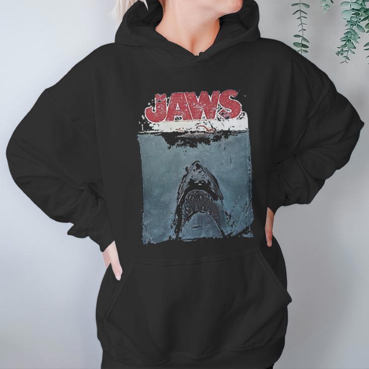 Trevco Jaws Title Hoodie Gifts for Women