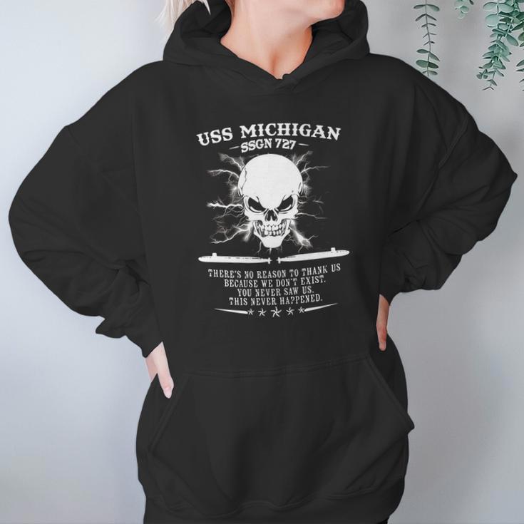 Uss Michigan Ssgn 727 Hoodie Gifts for Women