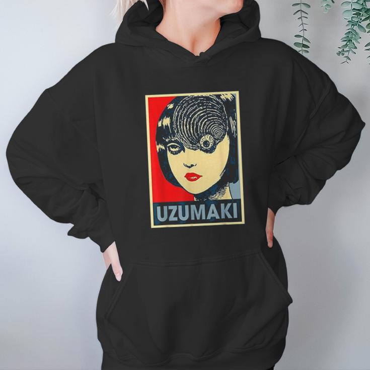 Uzumaki Junji Ito Japanese Horror Vintage Hoodie Gifts for Women