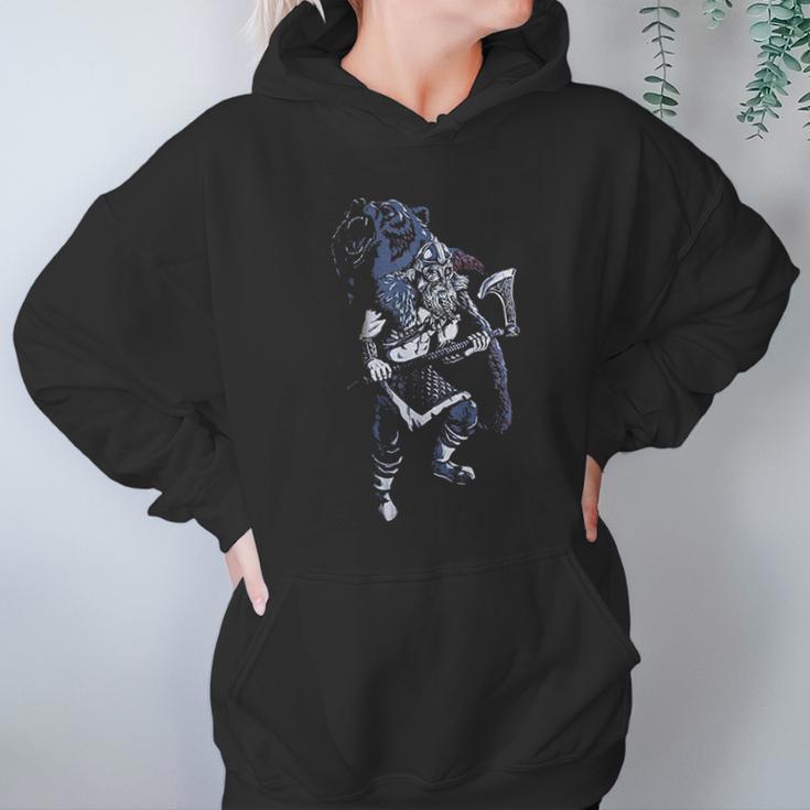 Viking Berserker Bear Spirit Hoodie Gifts for Women